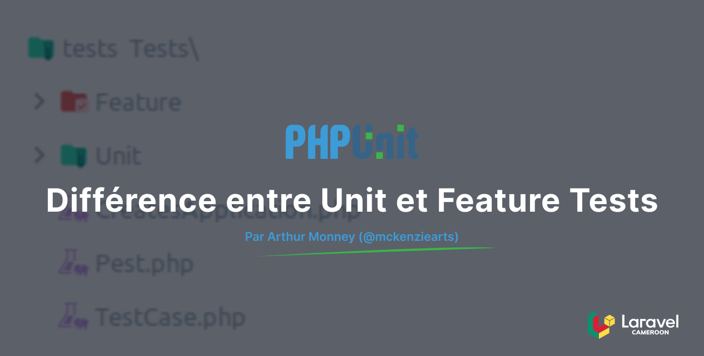 Image d'illustration pour Différence entre Unit et Feature Tests