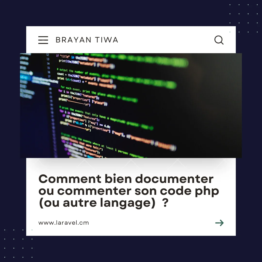 Image d'illustration pour Bien documenter, commenter son code php