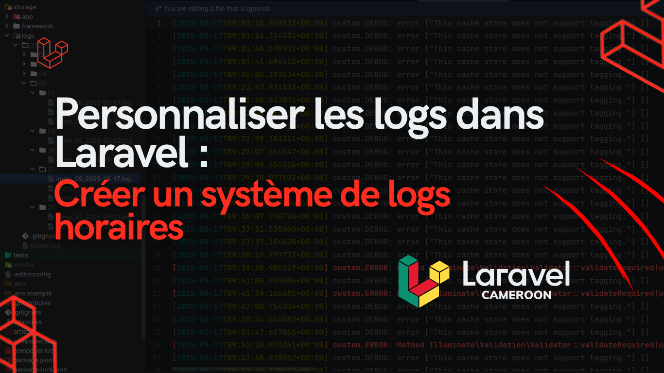 Image d'illustration pour Créer un système de logs horaires