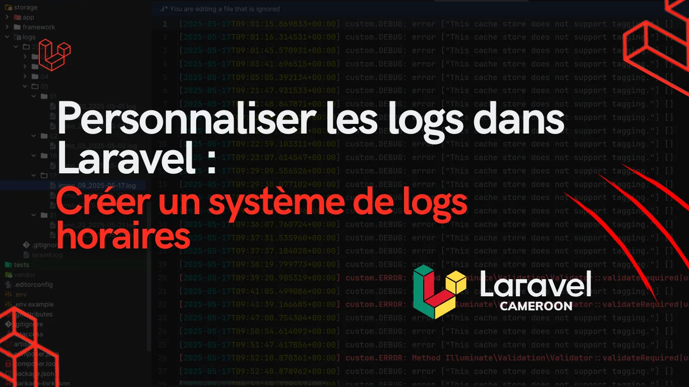 Image d'illustration pour Créer un système de logs horaires