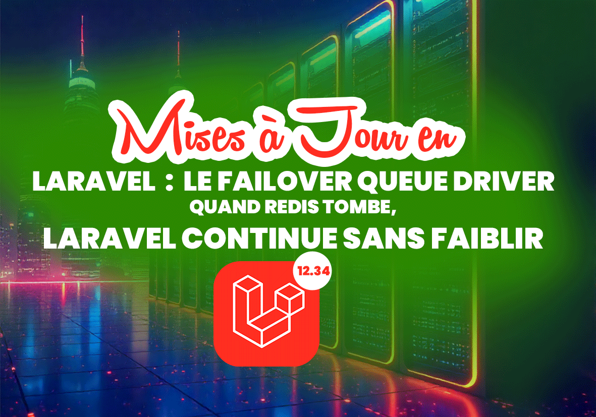 Image d'illustration pour Laravel 12.34 : Le Failover Queue Driver – Quand Redis Tombe, Laravel Continue Sans Faiblir