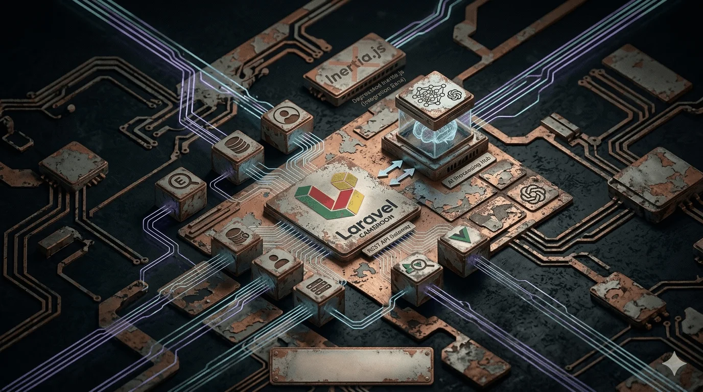 Image d'illustration pour Laravel 11, nouvelles pratiques AI, Http Client defer() et intégration Vue sans Inertia