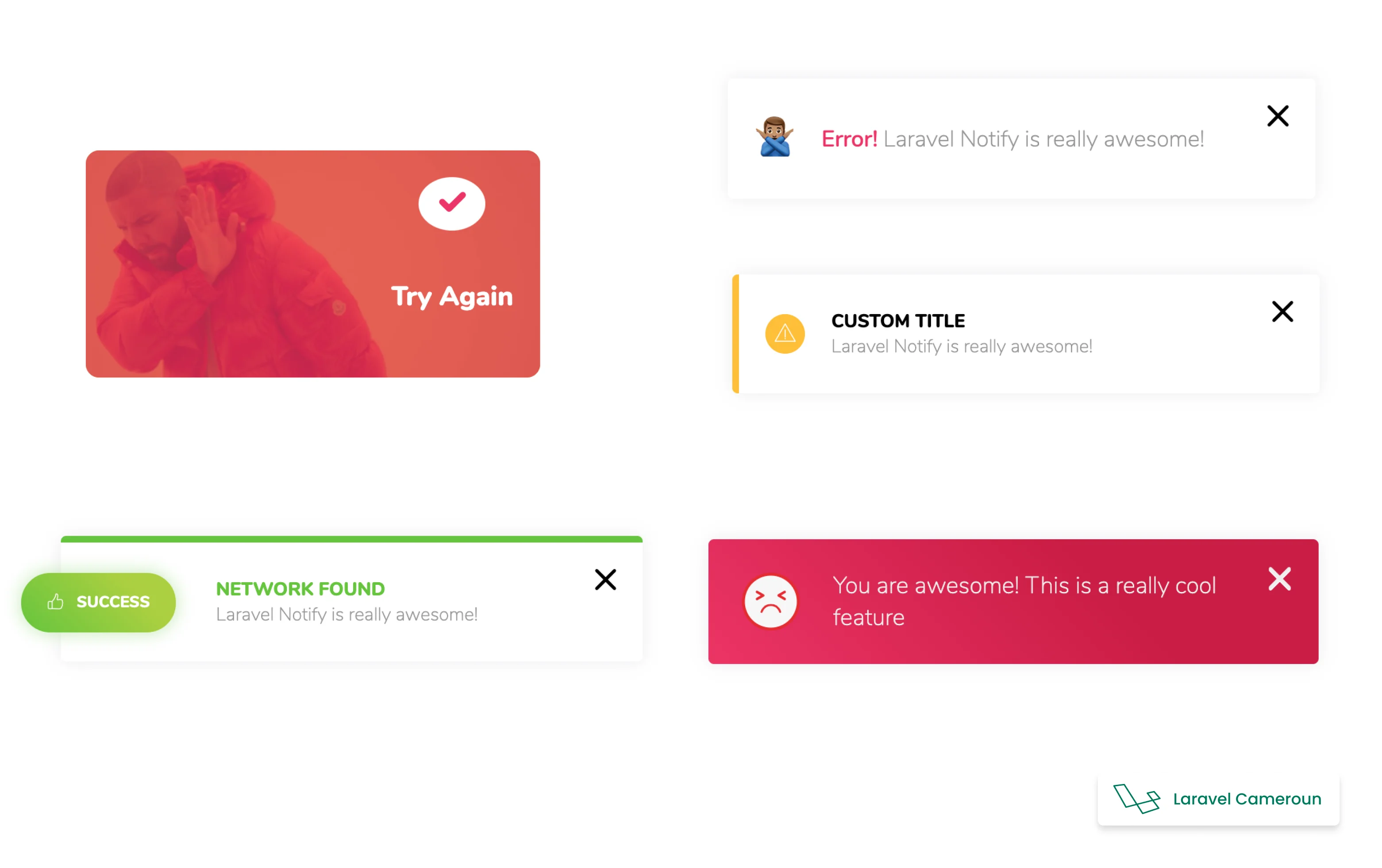 Image d'illustration pour Laravel Flash Notification avec Laravel Notify