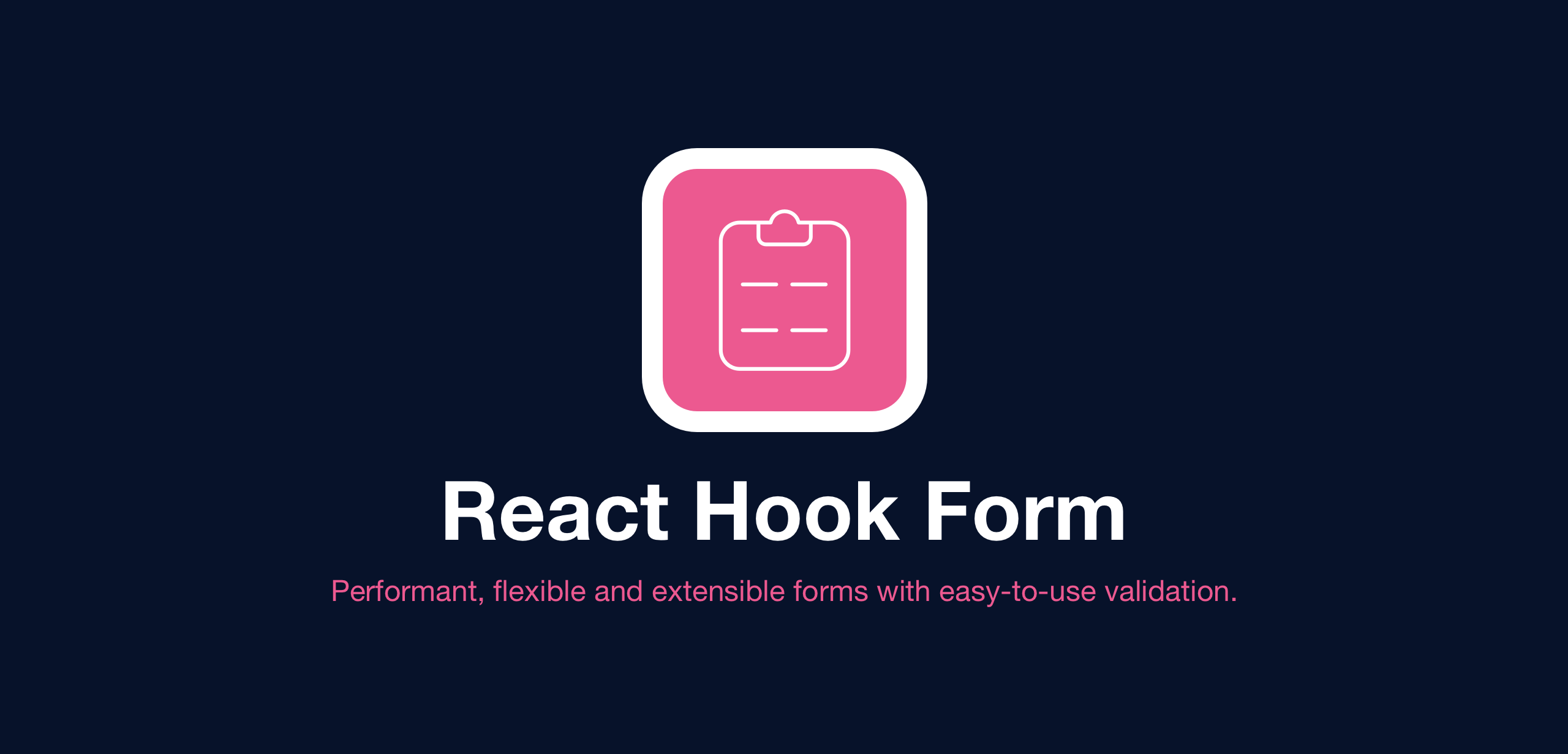 Image d'illustration pour React Hook Form - Les bases