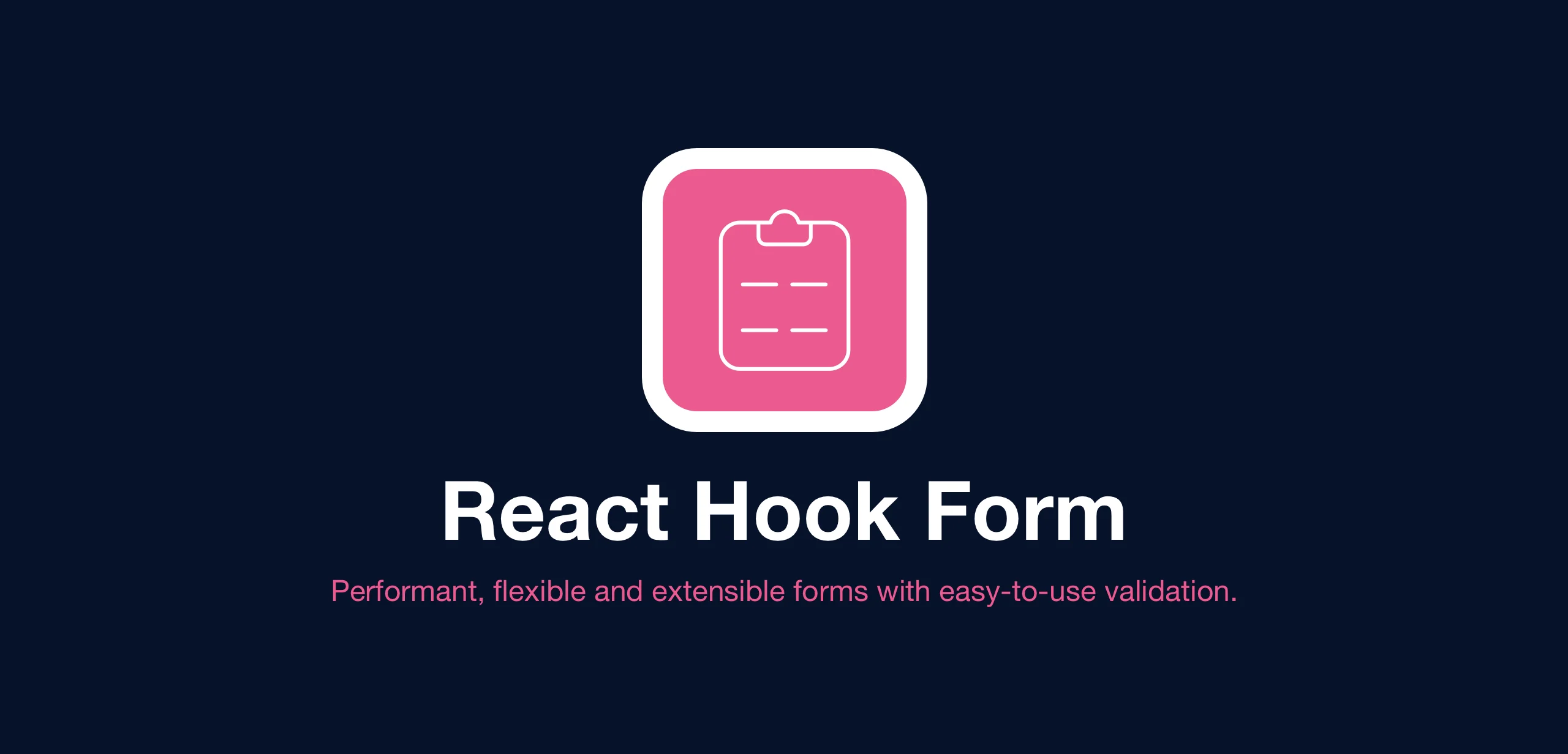 Image d'illustration pour React Hook Form - Les bases